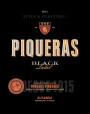 Bodegas Piqueras Almansa Black Label Red 2016 Front Label