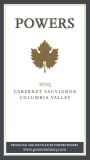 Powers Cabernet Sauvignon 2015  Front Label
