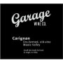 Garage Wine Co. Carignan 2015  Front Label