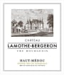 Chateau Lamothe Bergeron Haut Medoc 2012 Front Label