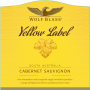 Wolf Blass Yellow Label Cabernet Sauvignon 2019  Front Label