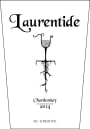 Laurentide Winery Chardonnay 2014  Front Label
