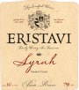 Eristavi Winery Syrah 2010 Front Label
