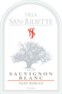 Villa San-Juliette Sauvignon Blanc 2009 Front Label