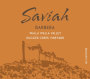 Saviah Dugger Creek Vineyard Barbera 2014 Front Label