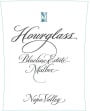 Hourglass Blueline Estate Malbec 2016  Front Label