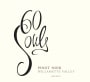 60 Souls Pinot Noir 2017  Front Label