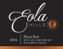 Eola Hills Wolf Hill Vineyard Pinot Noir 2014  Front Label