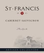 St. Francis Artisan Collection Rockpile Cabernet Sauvignon 2017  Front Label