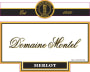 Mount Bethel Winery Domaine Montel Merlot 2012  Front Label