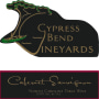 Cypress Bend Vineyards Cabernet Sauvingon 2014 Front Label