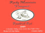 Colorado Cellars Winery Rocky Mountain Vineyards RoadKill Red 2009  Front Label