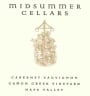 Midsummer Cellars Canon Creek Vineyard Cabernet Sauvignon 2014  Front Label