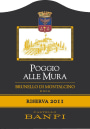 Banfi Brunello di Montalcino Poggio all Oro Riserva 2011 Front Label