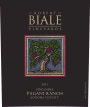 Robert Biale Vineyards Pagani Ranch Zinfandel 2013  Front Label