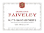 Faiveley Nuits-Saint-Georges Les Argillats 2012  Front Label