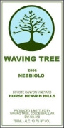 Waving Tree Winery and Vineyards Coyote Canyon Vineyard Nebbiolo 2006 Front Label