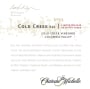 Chateau Ste. Michelle Cold Creek Vineyard Red 2013  Front Label