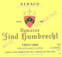 Zind-Humbrecht Alsace Pinot Gris 2007  Front Label