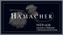 Hamacher Wines Pinot Noir 2017  Front Label