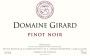 Domaine Girard Pays d'Oc Pinot Noir 2012  Front Label