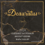 Deauratus Mt. Veeder Vineyard Cabernet Sauvignon 2024 Front Label
