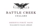Battle Creek Cellars Reserve Pinot Noir 2015  Front Label