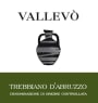 Vallevo Trebbiano d'Abruzzo 2016  Front Label