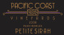 Pacific Coast Vineyards Petite Sirah 2008  Front Label