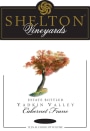 Shelton Cabernet Franc 2015  Front Label
