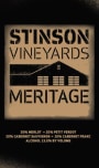 Stinson Vineyards Meritage 2014  Front Label