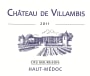 Chateau de Villambis Haut-Medoc 2011  Front Label