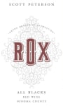 Scott Peterson Rox All Blacks Red Wine 2017  Front Label