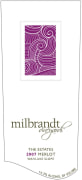 Milbrandt The Estates Merlot 2007  Front Label