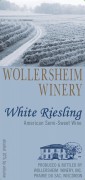 Wollersheim Winery White Riesling 2013  Front Label