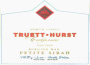 Truett Hurst Burning Man Old Vine Petite Sirah 2008  Front Label