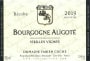 Domaine Coche-Bizouard Bourgogne Aligote Vieilles Vignes 2019  Front Label