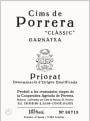 Cims de Porrera Classic Priorat 2007  Front Label