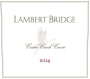 Lambert Bridge Crane Creek Cuvee 2014 Front Label