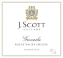 J. Scott Grenache 2010  Front Label