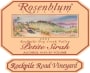 Rosenblum Cellars Rockpile Road Petite Sirah 2001  Front Label