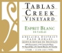 Tablas Creek Esprit de Tablas Blanc (1.5 Liter Magnum) 2019  Front Label