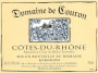 Dom. de Couron Cotes-du-Rhone 2014  Front Label