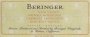 Beringer Bancroft Ranch Cabernet Sauvignon 2003 Front Label
