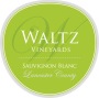 Waltz Vineyards Sauvignon Blanc 2015 Front Label