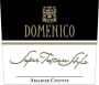 Domenico Wines Super Tuscan Style 2012  Front Label