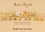 Donnafugata Ben Rye (375ML half-bottle) 2023  Front Label