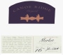 Canoe Ridge Reserve Merlot 2004 Front Label