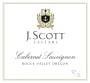 J. Scott Cabernet Sauvignon 2014  Front Label
