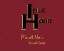 Idle Hour Winery Pinot Noir 2012  Front Label